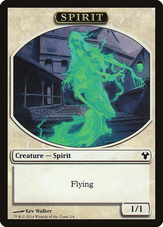 Myr // Spirit Double-Sided Token [Modern Event Deck 2014 Tokens]-4