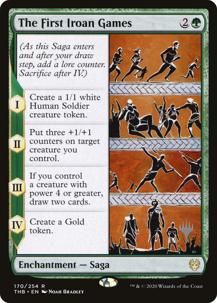 The First Iroan Games (Promo Pack) [Theros Beyond Death Promos]-1