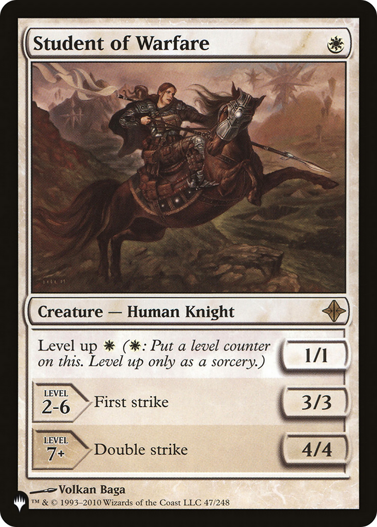Student of Warfare [The List]-1