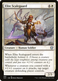 Elite Scaleguard [Commander 2021]-1