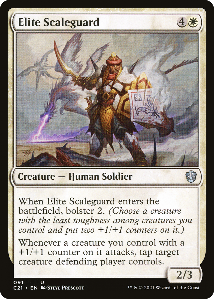 Elite Scaleguard [Commander 2021]-1