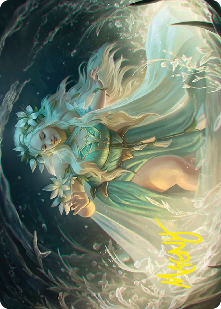 Goldberry, River-Daughter // Goldberry, River-Daughter (ALTR-006) - Tales of Middle-earth Art Series (Borderless) Foil-1