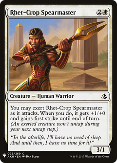 Rhet-Crop Spearmaster [Mystery Booster]-1