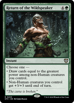 Return of the Wildspeaker [Outlaws of Thunder Junction Commander]-1