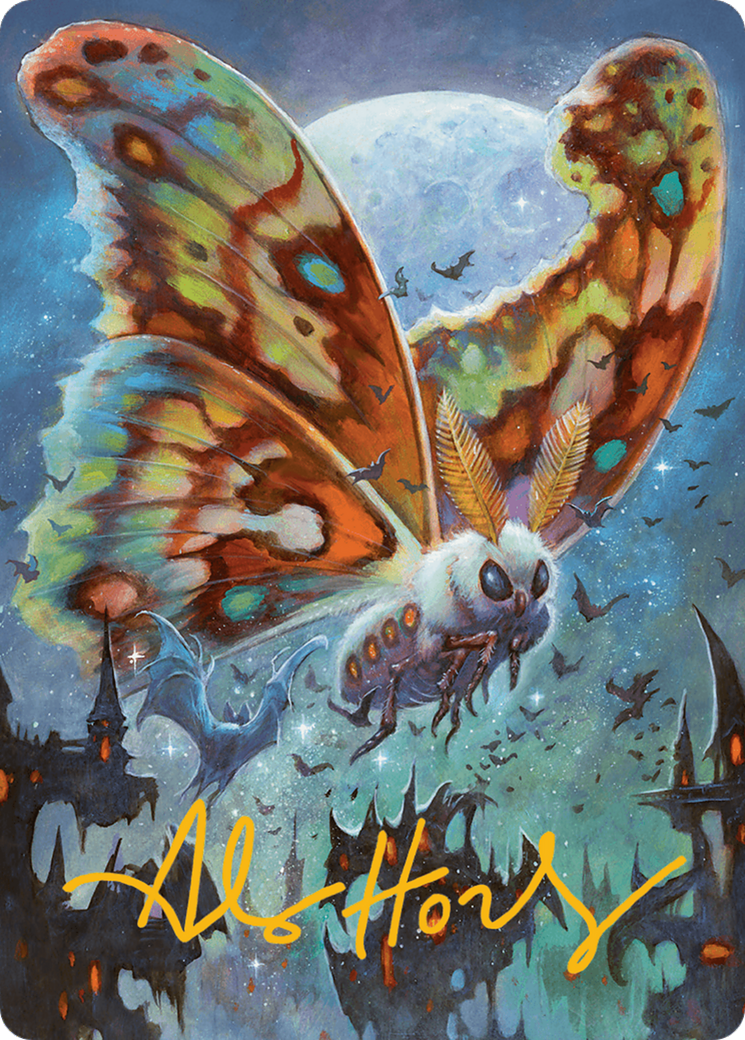Luminous Broodmoth // Luminous Broodmoth (ABLB-048) - Bloomburrow Art Series (Borderless) Foil-1