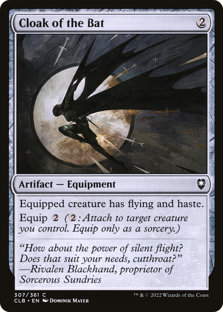 Cloak of the Bat [Commander Legends: Battle for Baldur's Gate]-1
