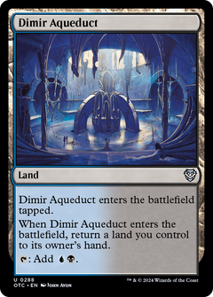 Dimir Aqueduct [Outlaws of Thunder Junction Commander]-1