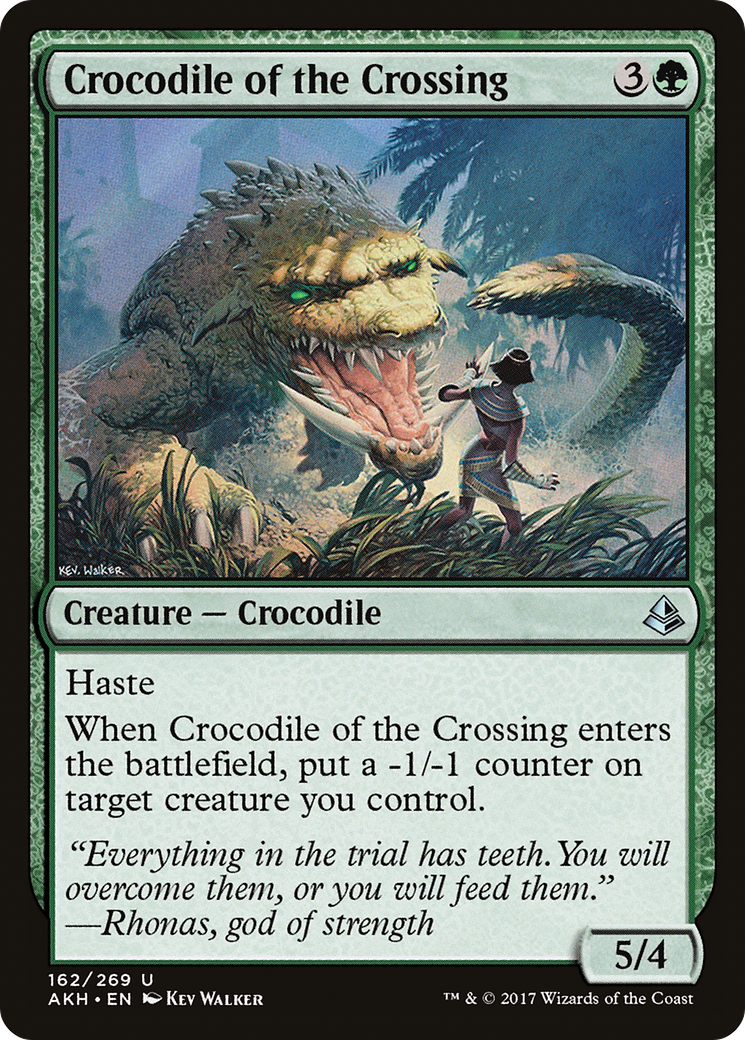 Crocodile of the Crossing [Amonkhet]-1