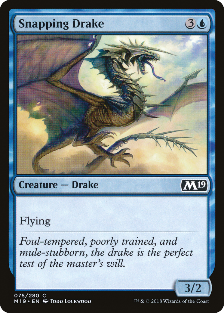 Snapping Drake [Core Set 2019]-1