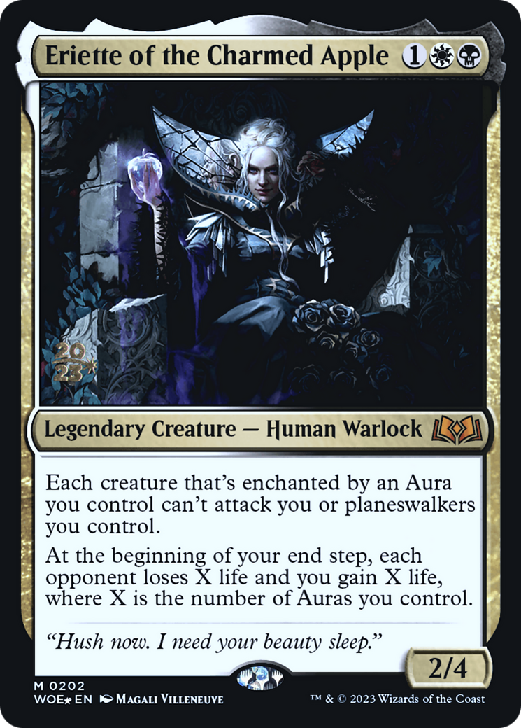 Eriette of the Charmed Apple [Wilds of Eldraine Prerelease Promos]-1