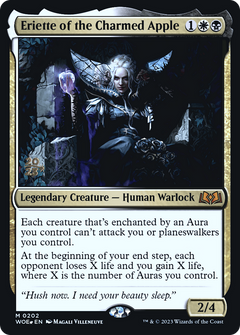 Eriette of the Charmed Apple [Wilds of Eldraine Prerelease Promos]-1