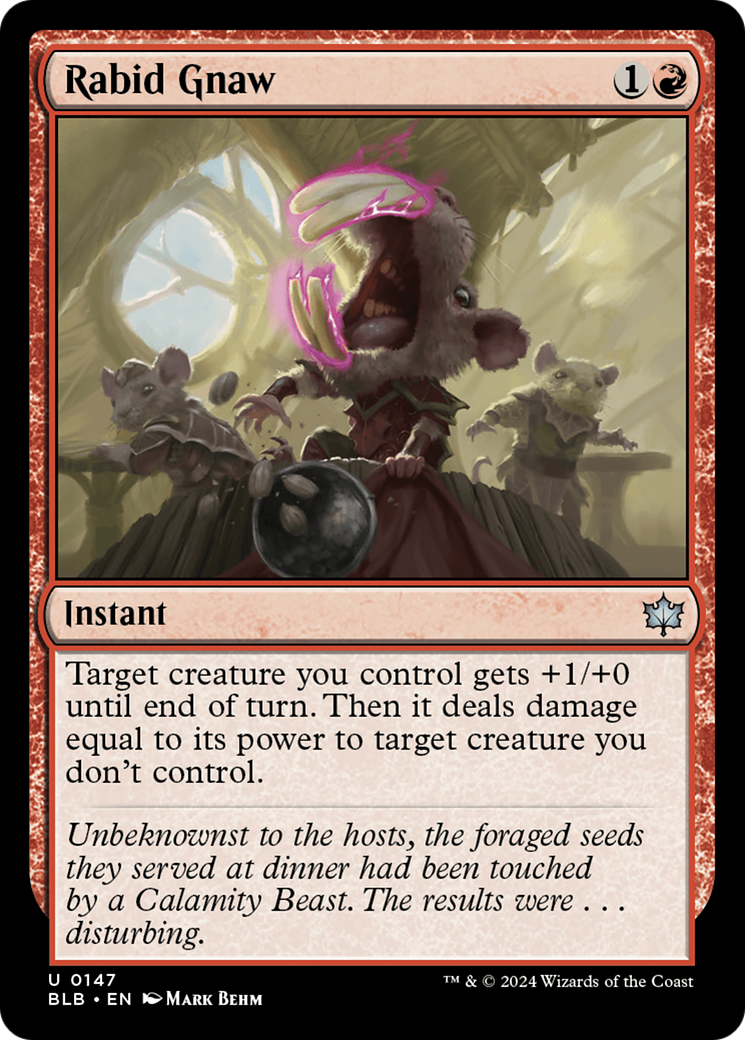 Rabid Gnaw [Bloomburrow]-1