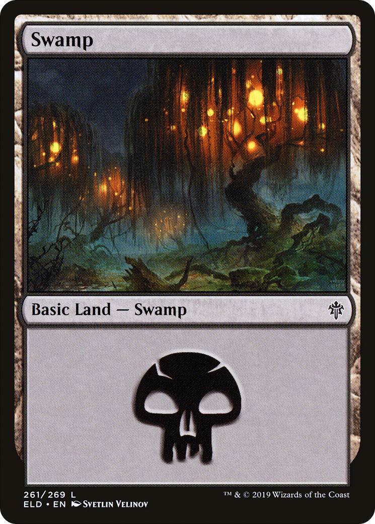 Swamp (261) [Throne of Eldraine]-1