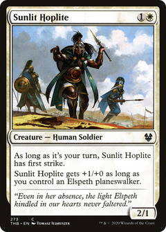 Sunlit Hoplite [Theros Beyond Death]-1