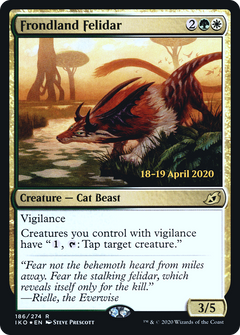Frondland Felidar [Ikoria: Lair of Behemoths Prerelease Promos]-1