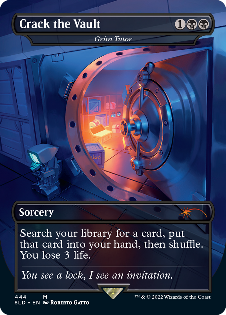 Grim Tutor - Crack the Vault [Secret Lair Drop Series]-1