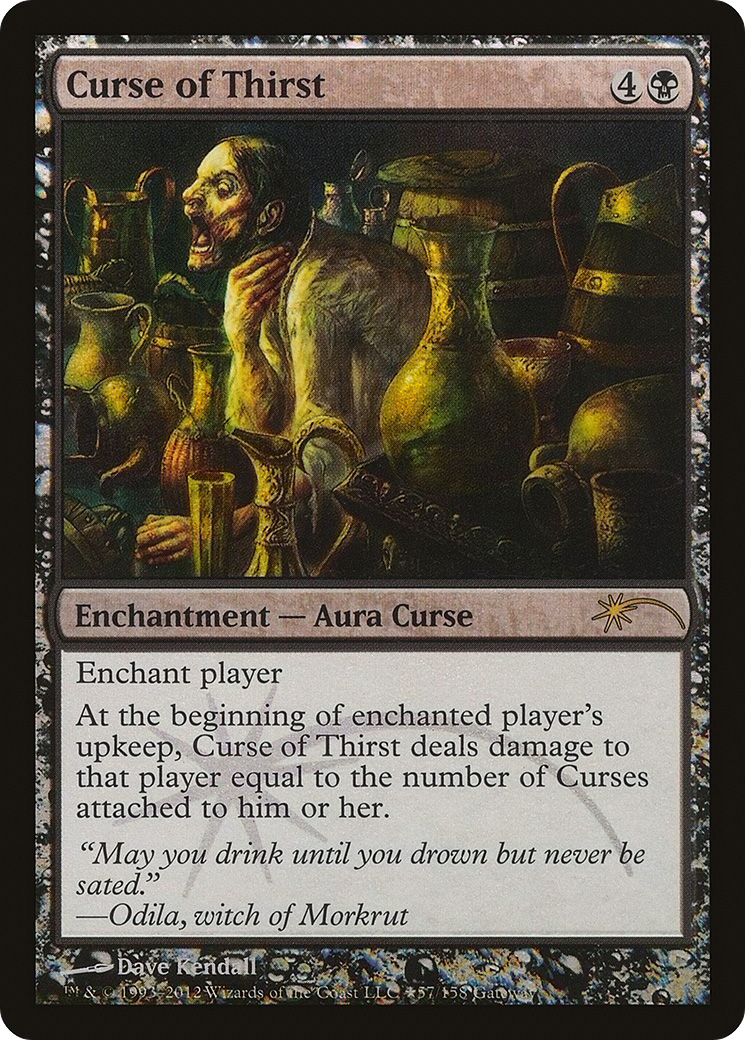 Curse of Thirst [Wizards Play Network 2012]-1