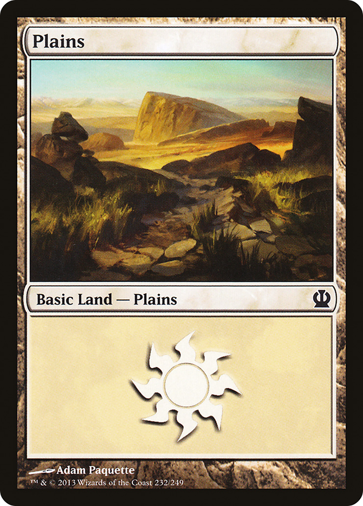 Plains (232) [Theros]-1