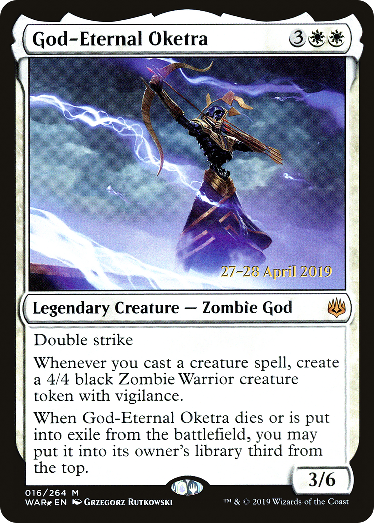 God-Eternal Oketra [War of the Spark Prerelease Promos]-1