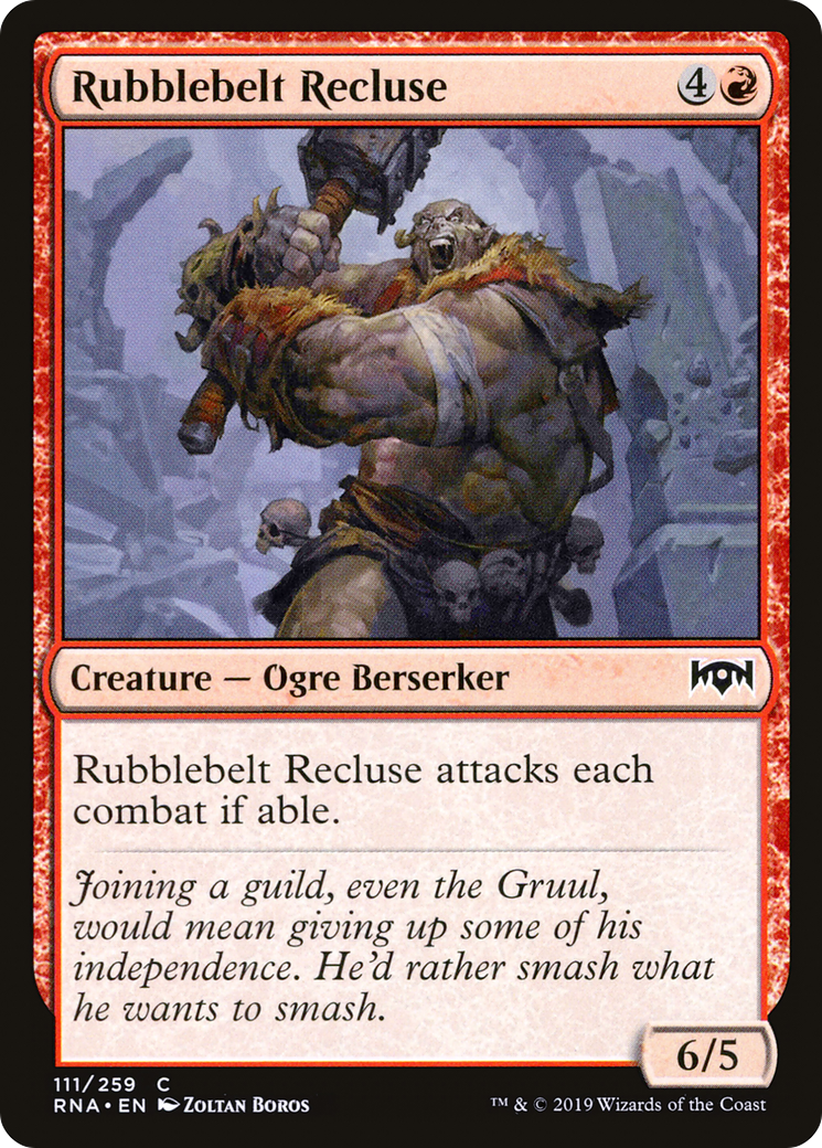 Rubblebelt Recluse [Ravnica Allegiance]-1