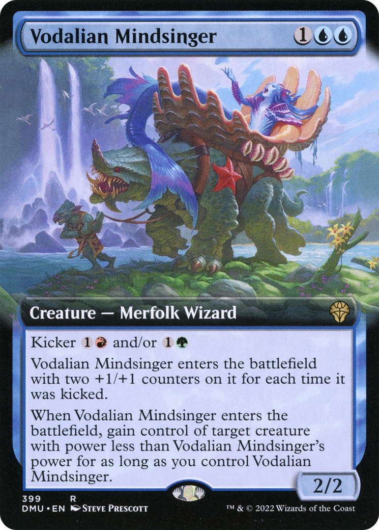 Vodalian Mindsinger (Extended Art) (DMU-399) - Dominaria United: (Extended Art)-1