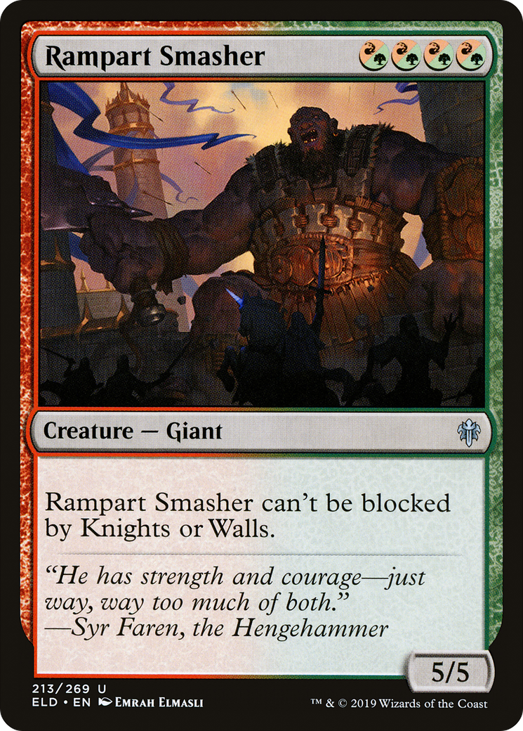 Rampart Smasher [Throne of Eldraine]-1