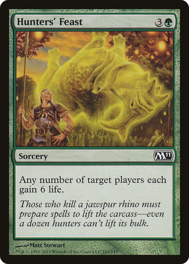 Hunters' Feast [Magic 2011]-1