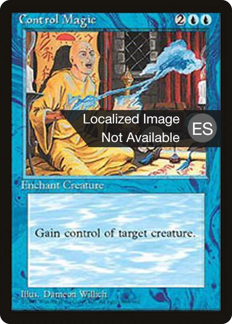 Control Magic [Fourth Edition Foreign Black Border]-1