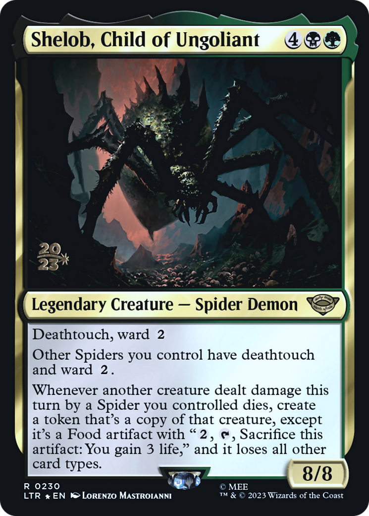 Shelob, Child of Ungoliant [The Lord of the Rings: Tales of Middle-Earth Prerelease Promos]-1