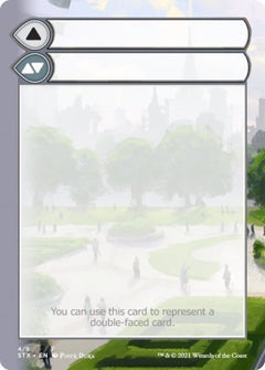 Helper Card (4/9) [Strixhaven: School of Mages Tokens]-1