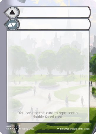 Helper Card (4/9) [Strixhaven: School of Mages Tokens]-1