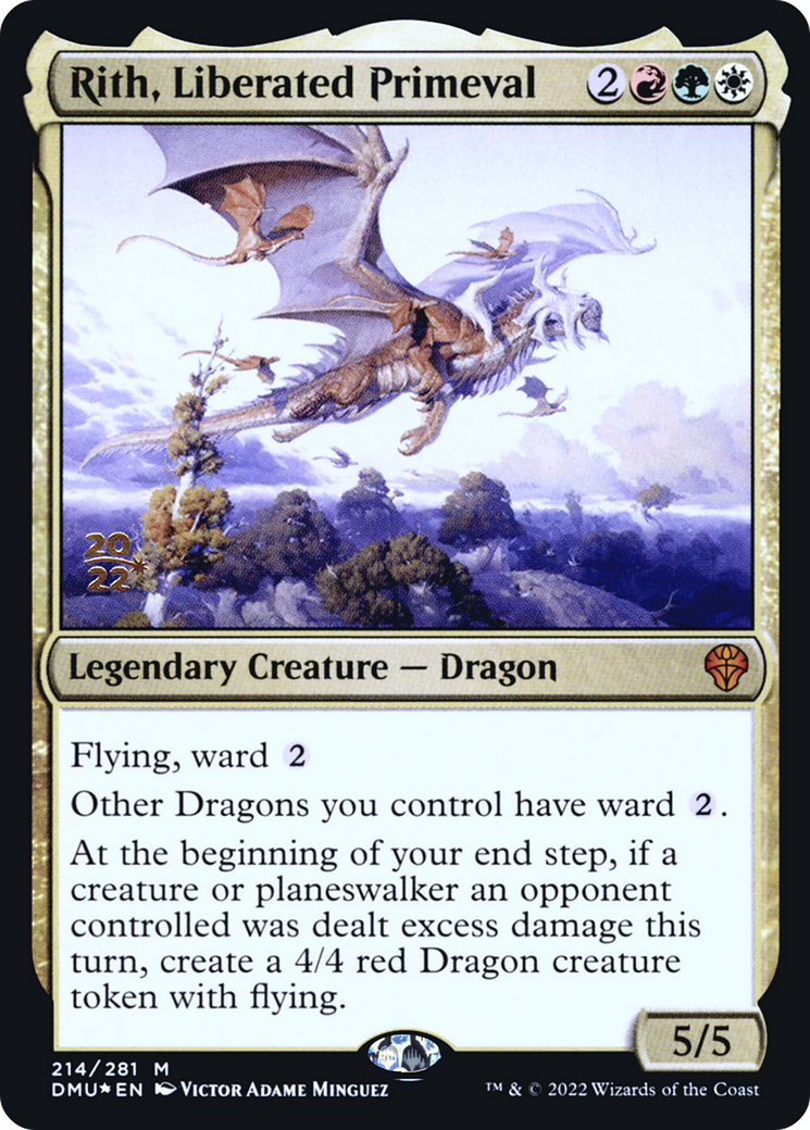 Rith, Liberated Primeval [Dominaria United Prerelease Promos]-1