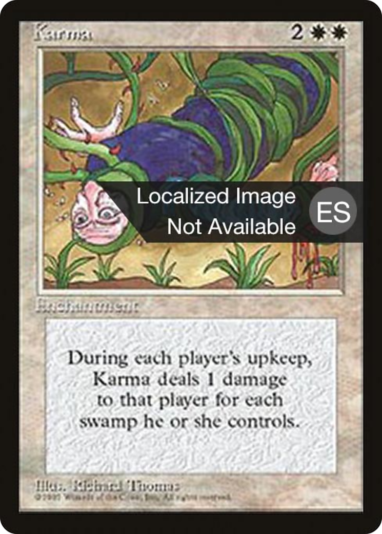 Karma [Fourth Edition Foreign Black Border]-1
