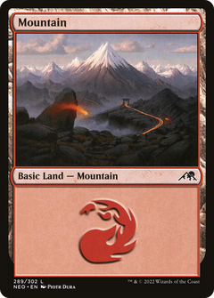 Mountain (289) [Kamigawa: Neon Dynasty]-1