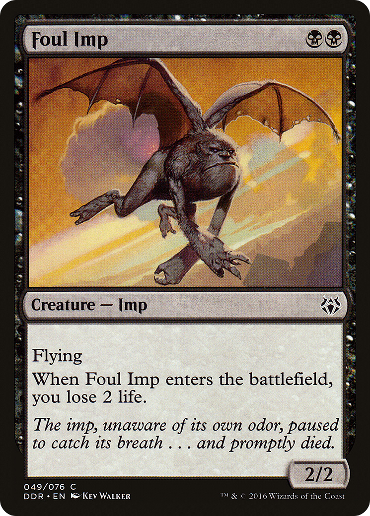 Foul Imp [Duel Decks: Nissa vs. Ob Nixilis]-1