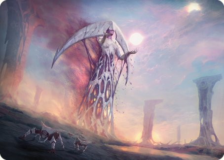 White Sun's Twilight Art Card [Phyrexia: All Will Be One Art Series]-1