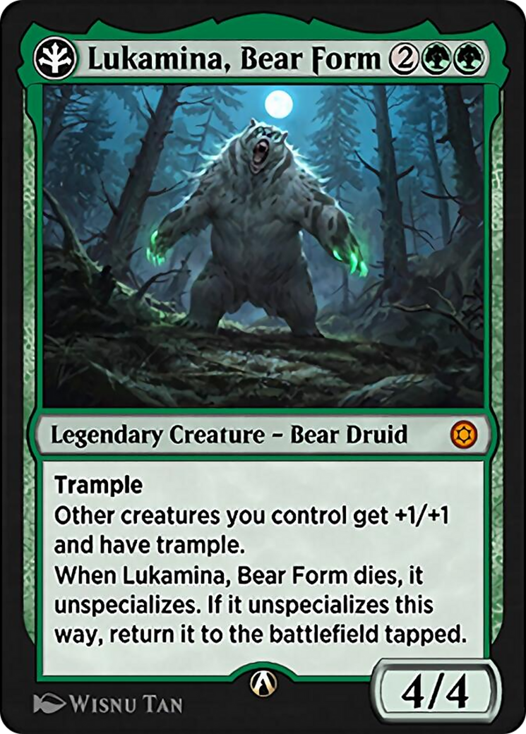 Lukamina, Bear Form (HBG-17G) - Alchemy Horizons: Baldur's Gate-1