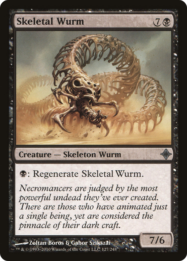 Skeletal Wurm [Rise of the Eldrazi]-1