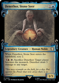 Denethor, Stone Seer [The Lord of the Rings: Tales of Middle-Earth Commander Showcase Scrolls]-1