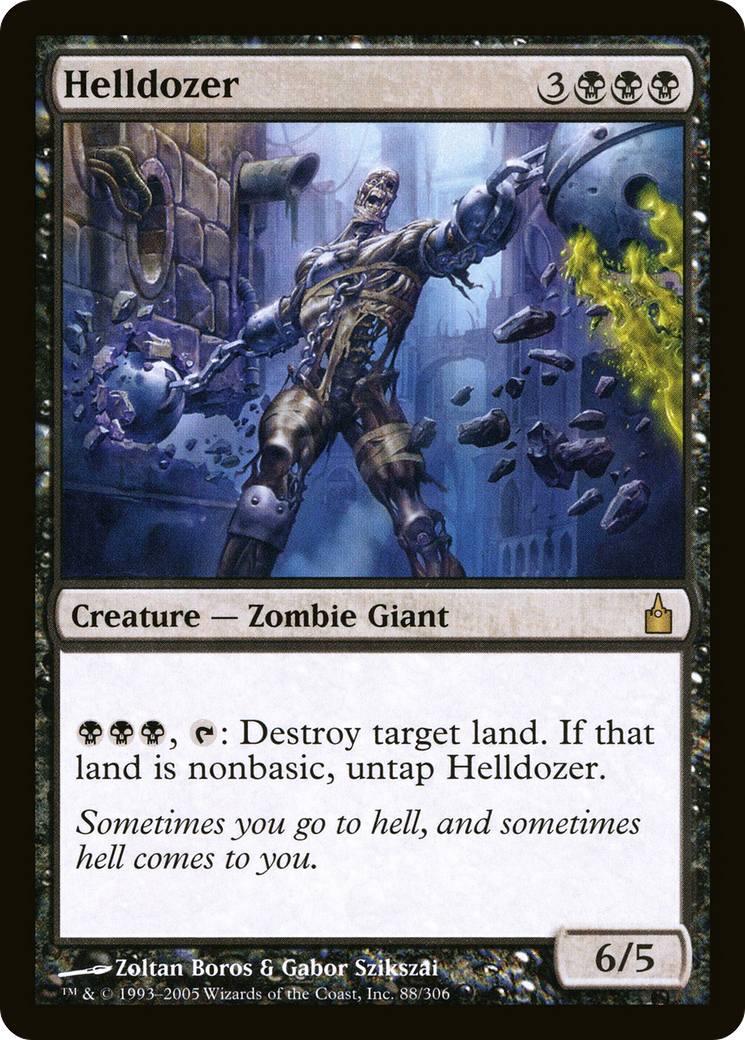 Helldozer [Ravnica: City of Guilds]-1