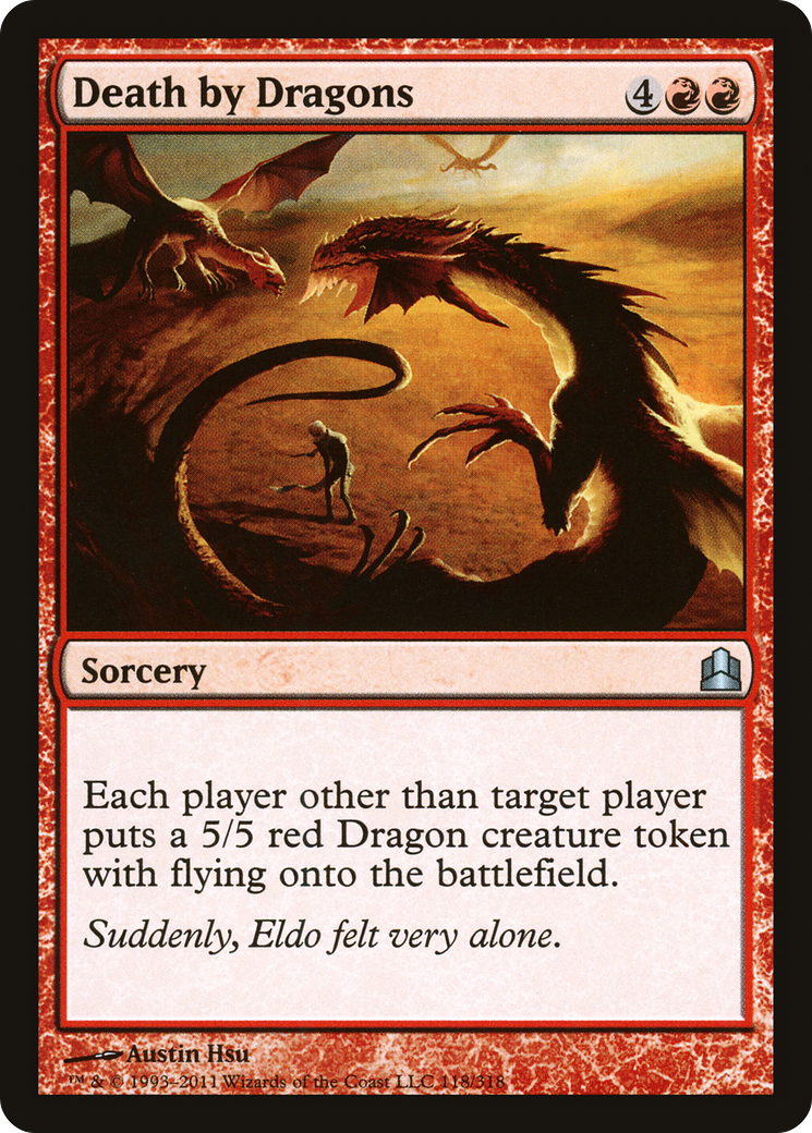 Death by Dragons [Commander 2011]-1