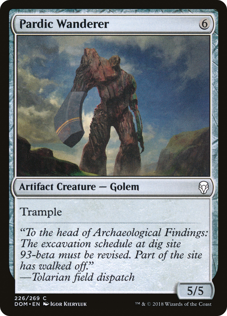Pardic Wanderer [Dominaria]-1
