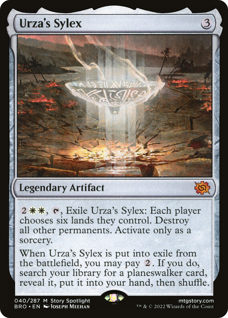 Urza's Sylex (BRO-040) - The Brothers' War Foil-1
