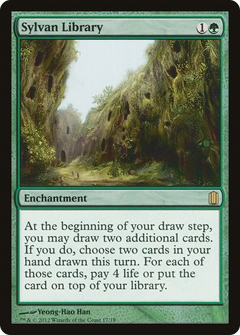 Sylvan Library [Commander's Arsenal]-1