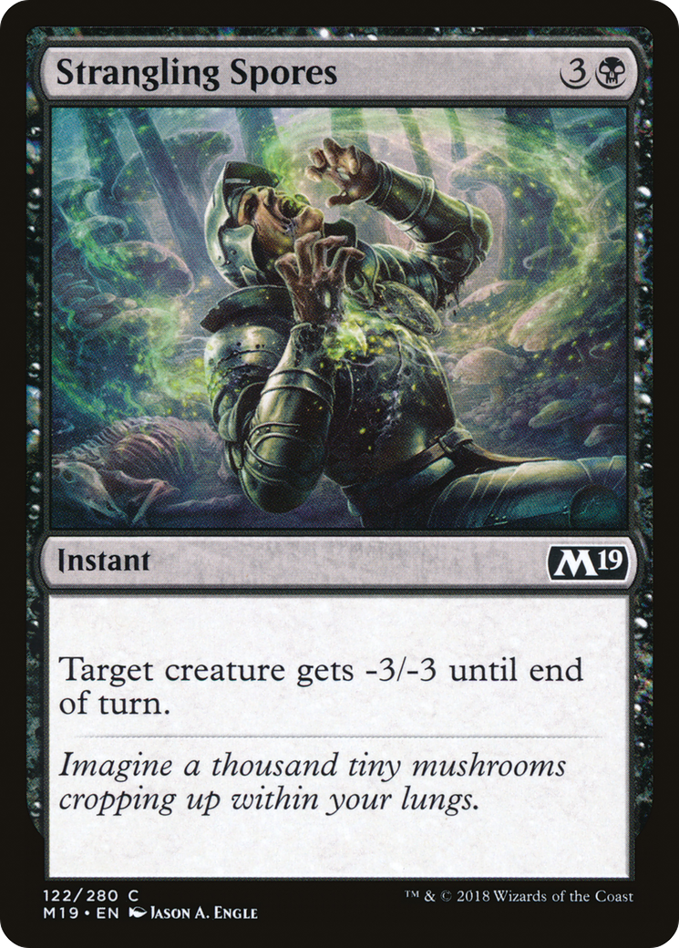 Strangling Spores [Core Set 2019]-1