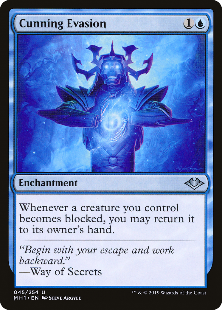 Cunning Evasion [Modern Horizons]-1