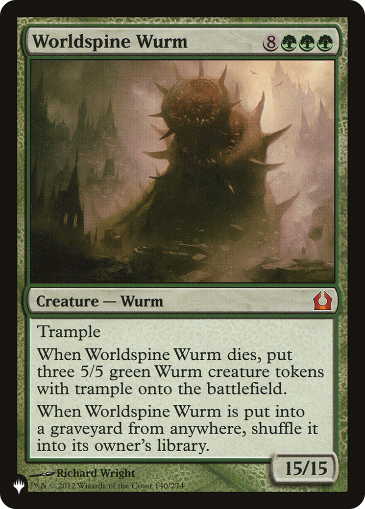 Worldspine Wurm [The List]-1
