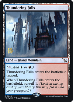 Thundering Falls [Murders at Karlov Manor Prerelease Promos]-1