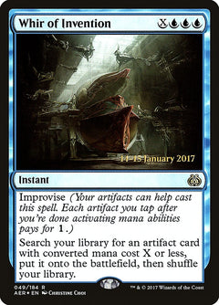Whir of Invention [Aether Revolt Prerelease Promos]-1