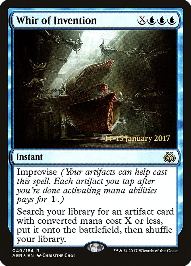 Whir of Invention [Aether Revolt Prerelease Promos]-1